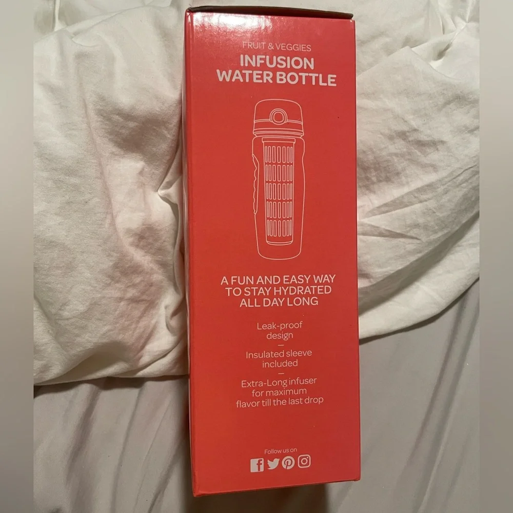 Hydracy Fruit Infuser Water Bottle - 32 oz Sports Bottle - New - Picture 6 of 8